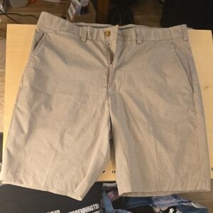 Grand Slam Tan Flat Front Shorts